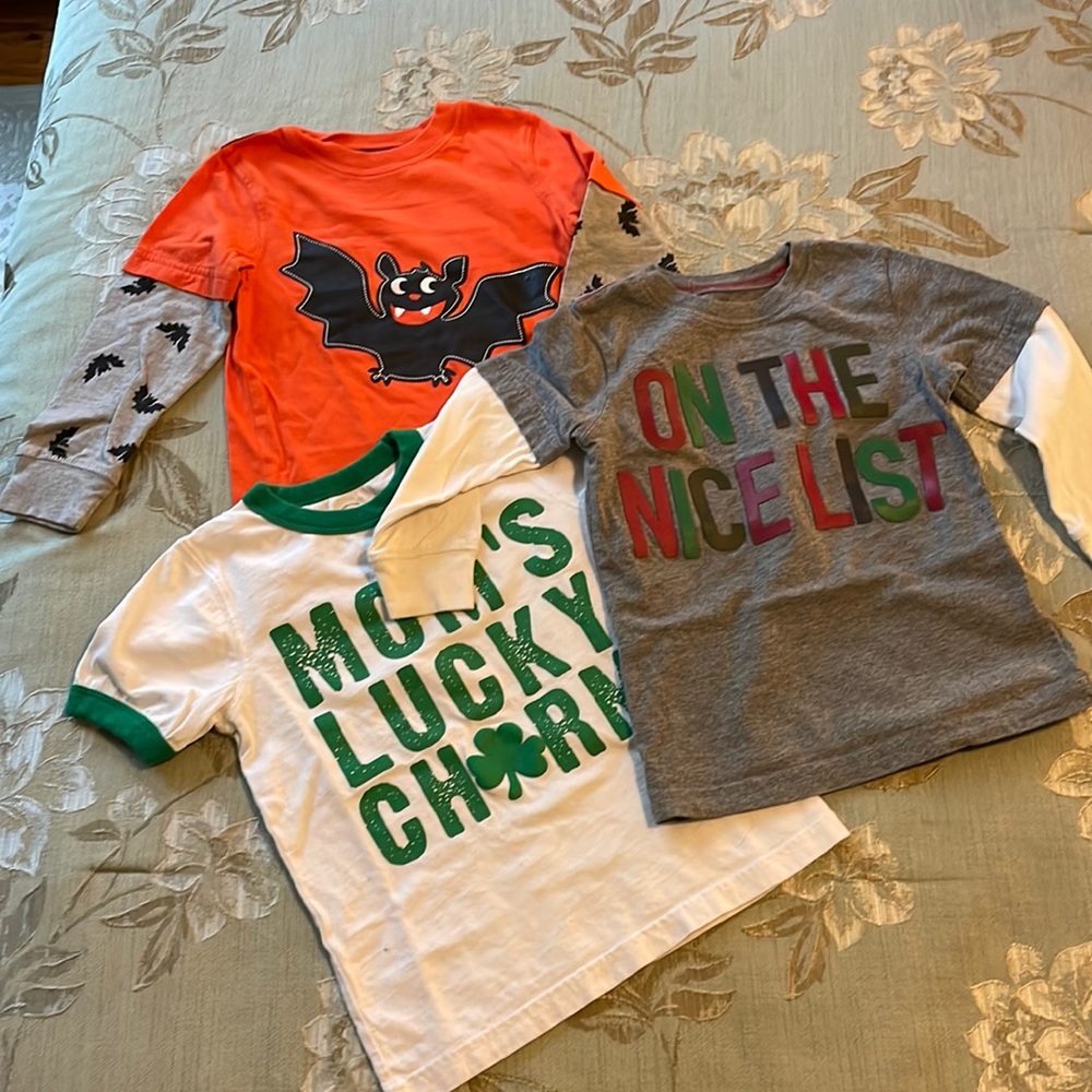Lot of Boys’ holiday shirts!